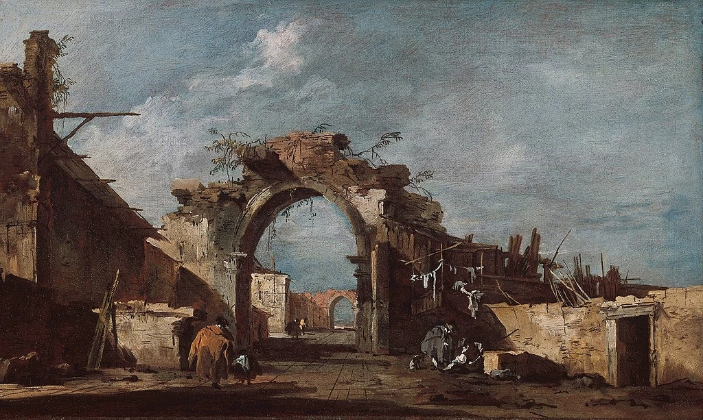 Capriccio con rovine - Art Institute of Chicago